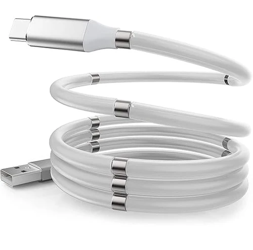 LoopX: Self-Winding Magnetic Type-C Cable